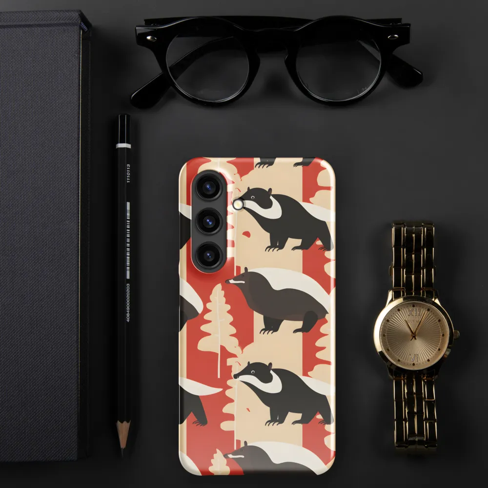 Wildlife Pattern: The Badger Tale