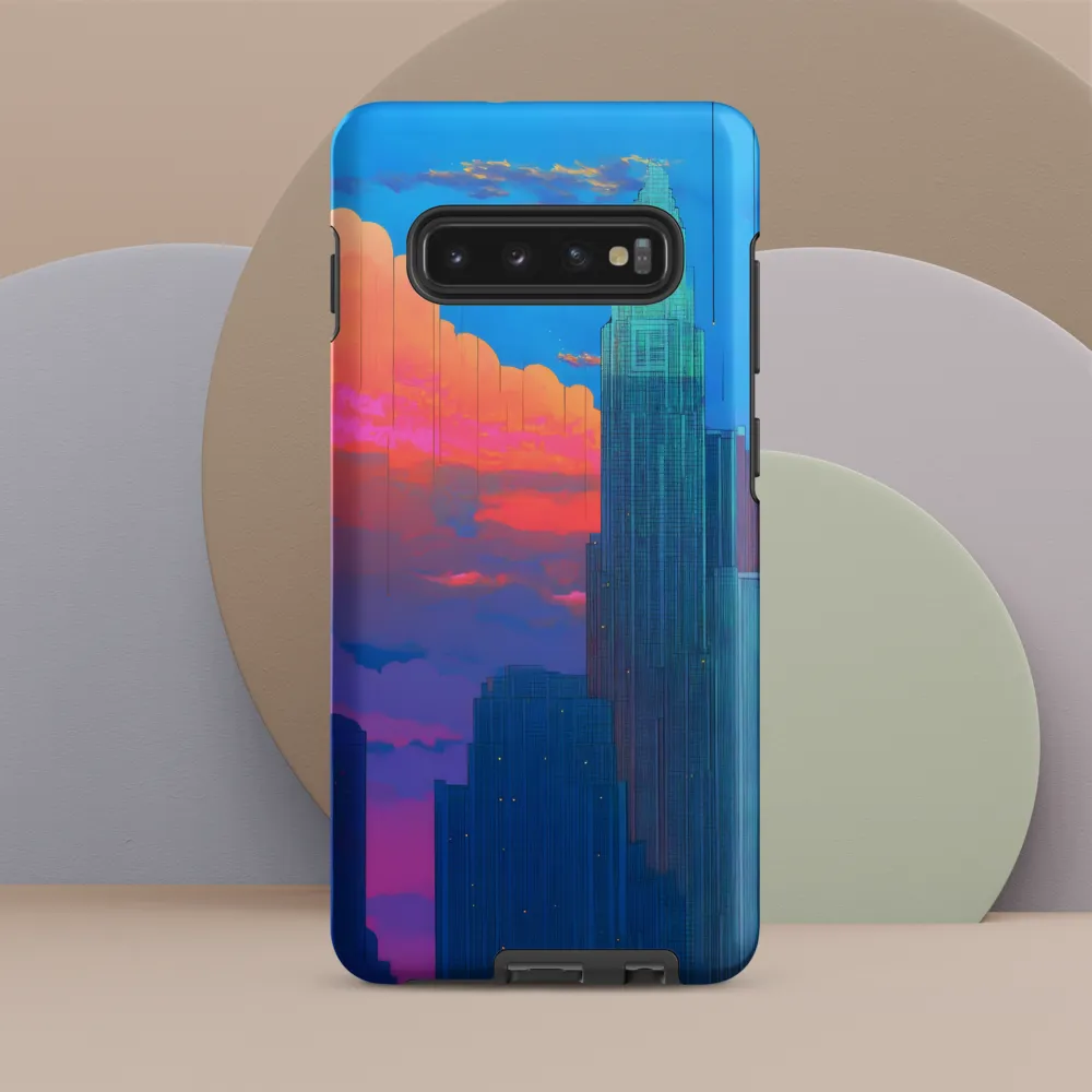Twilight Reflections: A Digital Cityscape
