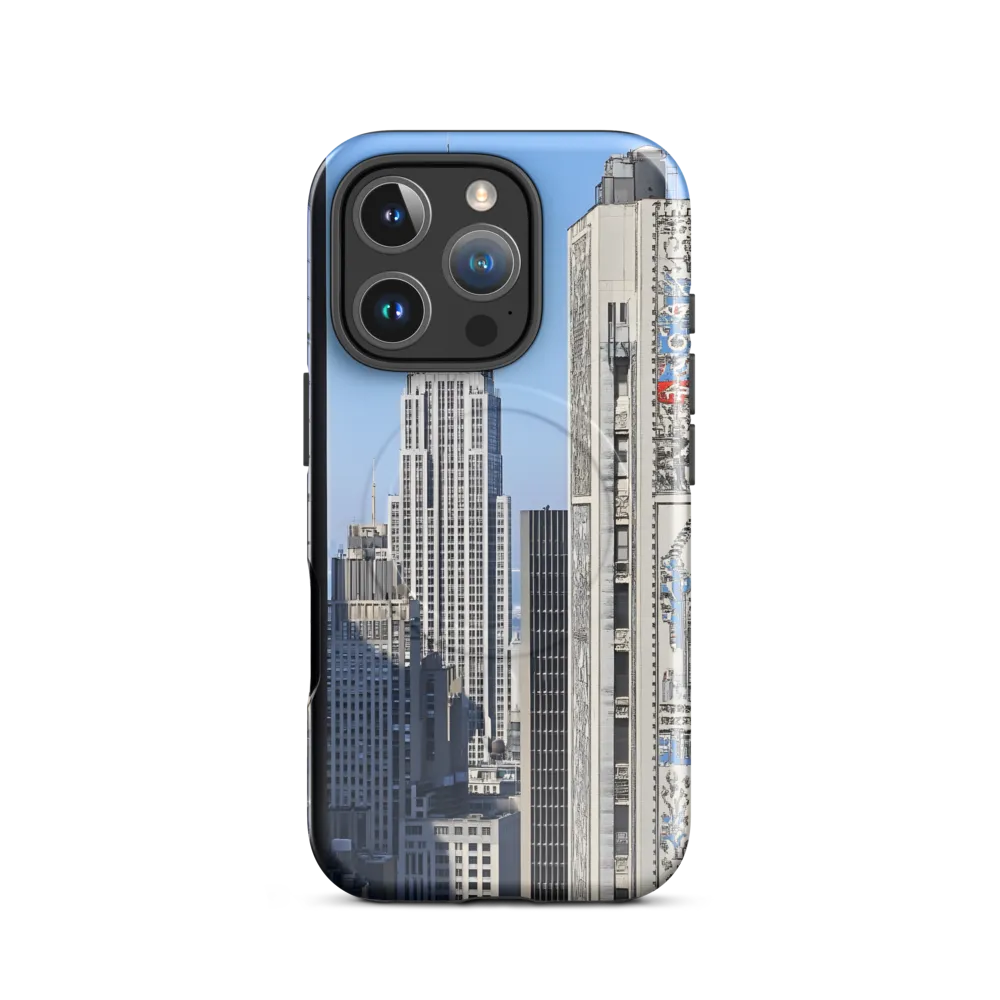 Urban Elegance: New York's Iconic Skyline | Phone Case |  16 Pro | MagSafe® Tough Case | Glossy