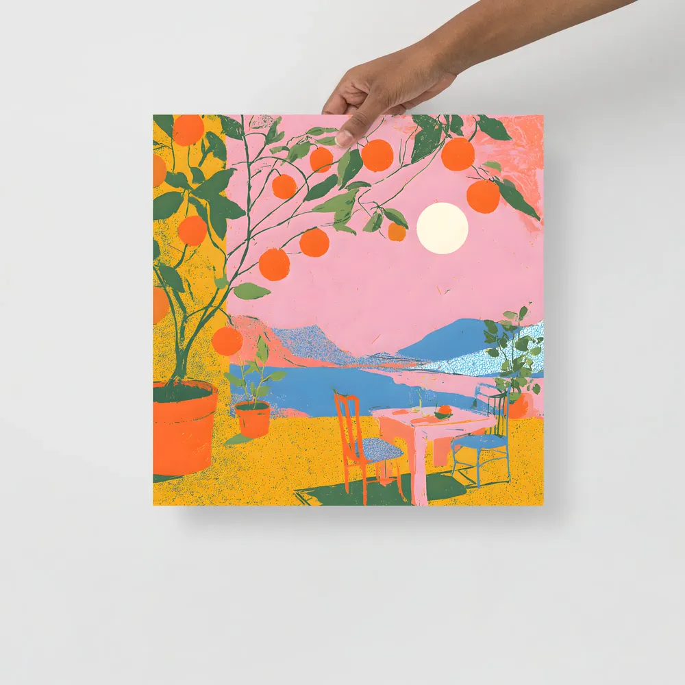 Citrus Terrace 
 Poster | 16″x 16″
