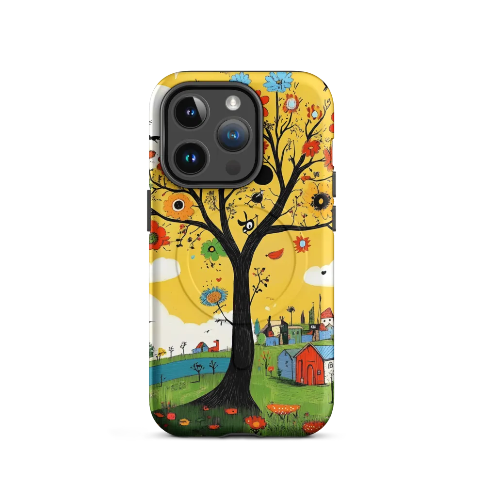 Whimsical Blooms of Life | Phone Case |  14 Pro | MagSafe® Tough Case | Matte
