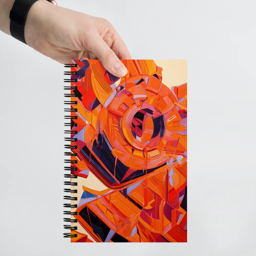 Vibrant Geometry | Spiral Notebook