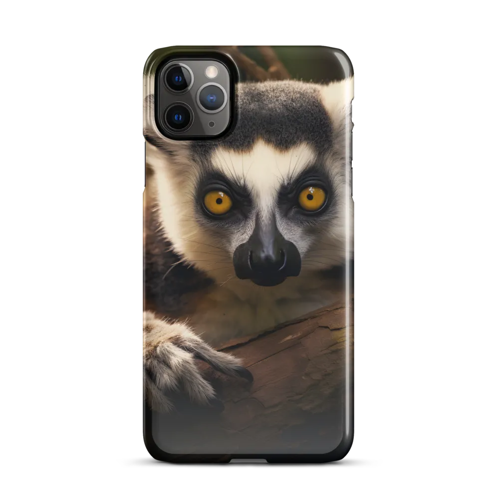 The Watchful Lemur | Phone Case |  11 Pro Max | Snap Case | Glossy