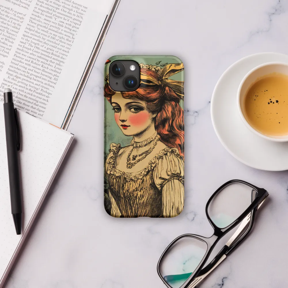 Elegance Beneath the Waves | Phone Case |  15 Plus | Snap Case | Matte