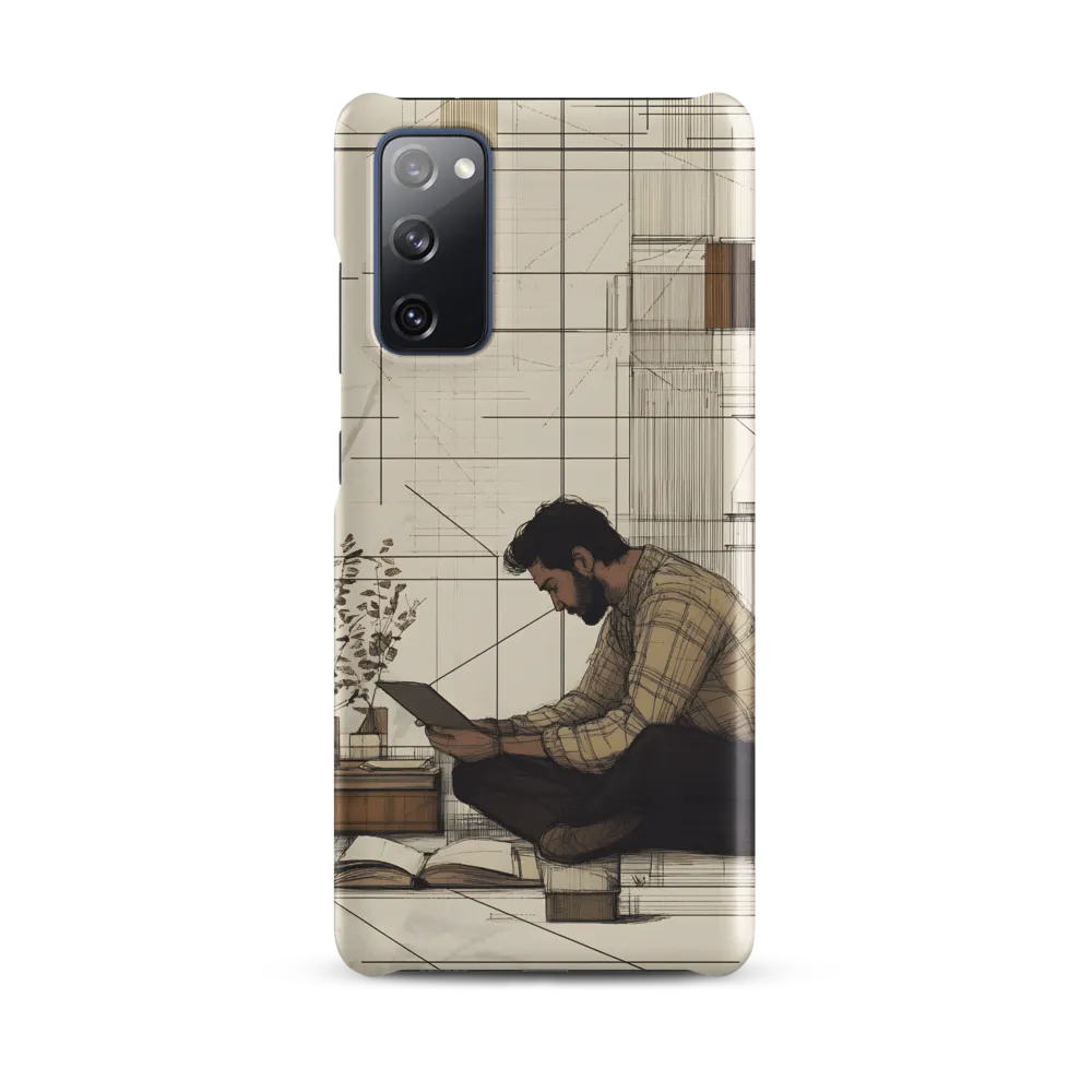 Quiet Reflections in Line | Phone Case |  S20 FE | Snap Case | Matte