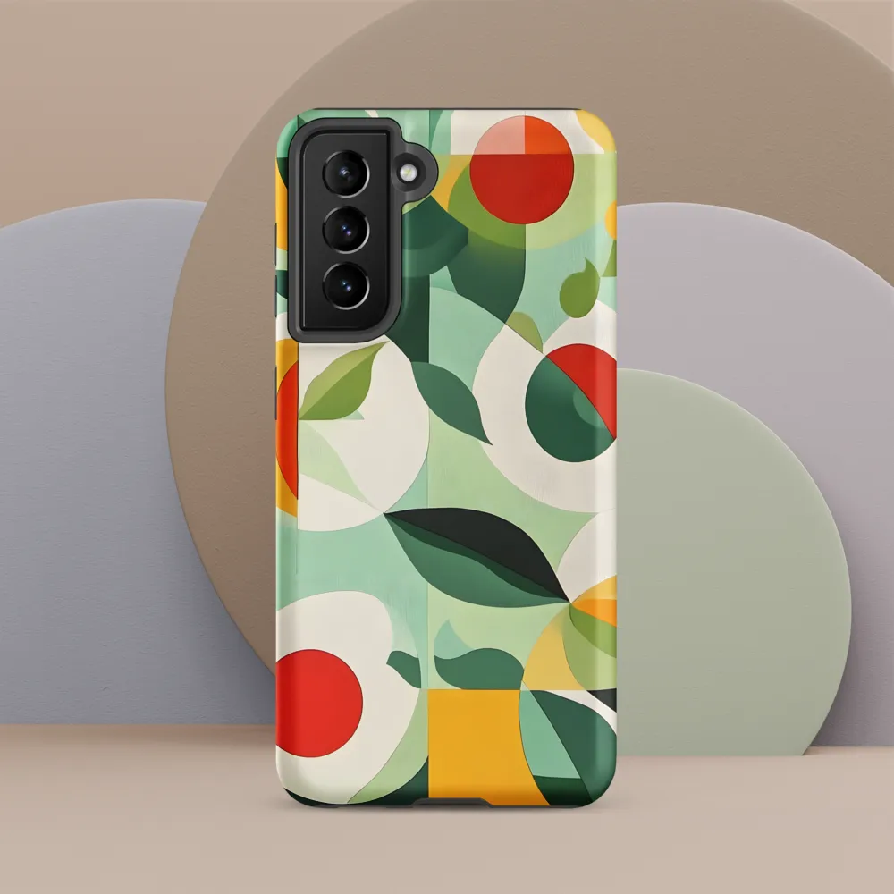 Harmony in Shapes: A Playful Abstract Design