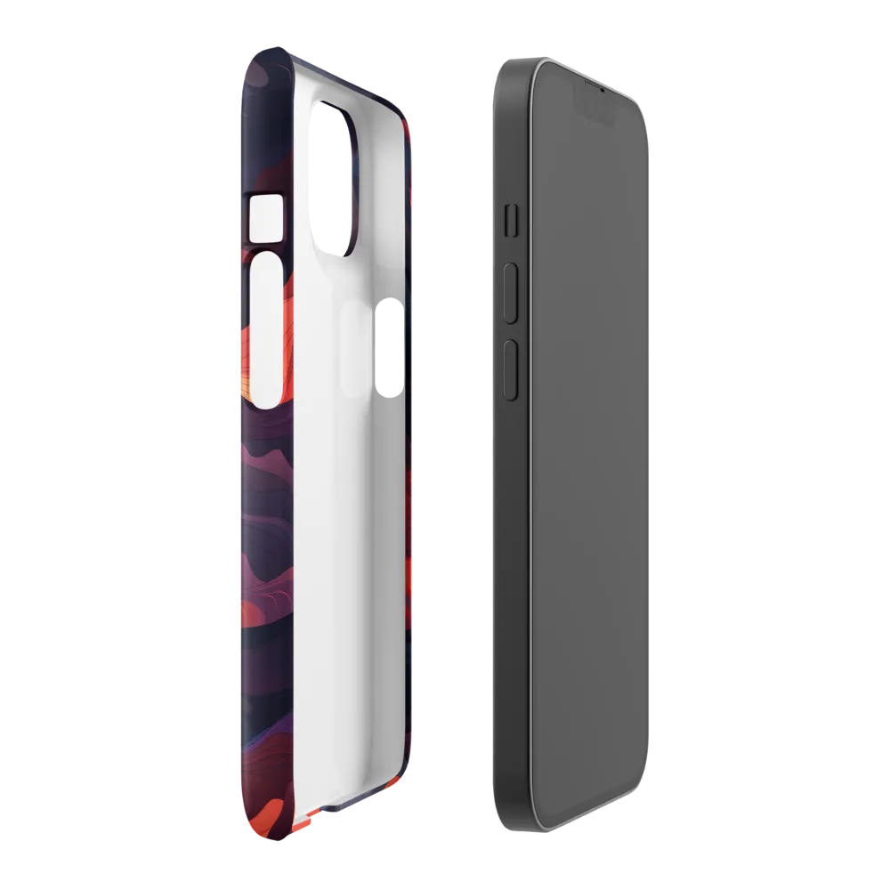 Ethereal Waves of Color | Phone Case |  14 | Snap Case | Glossy