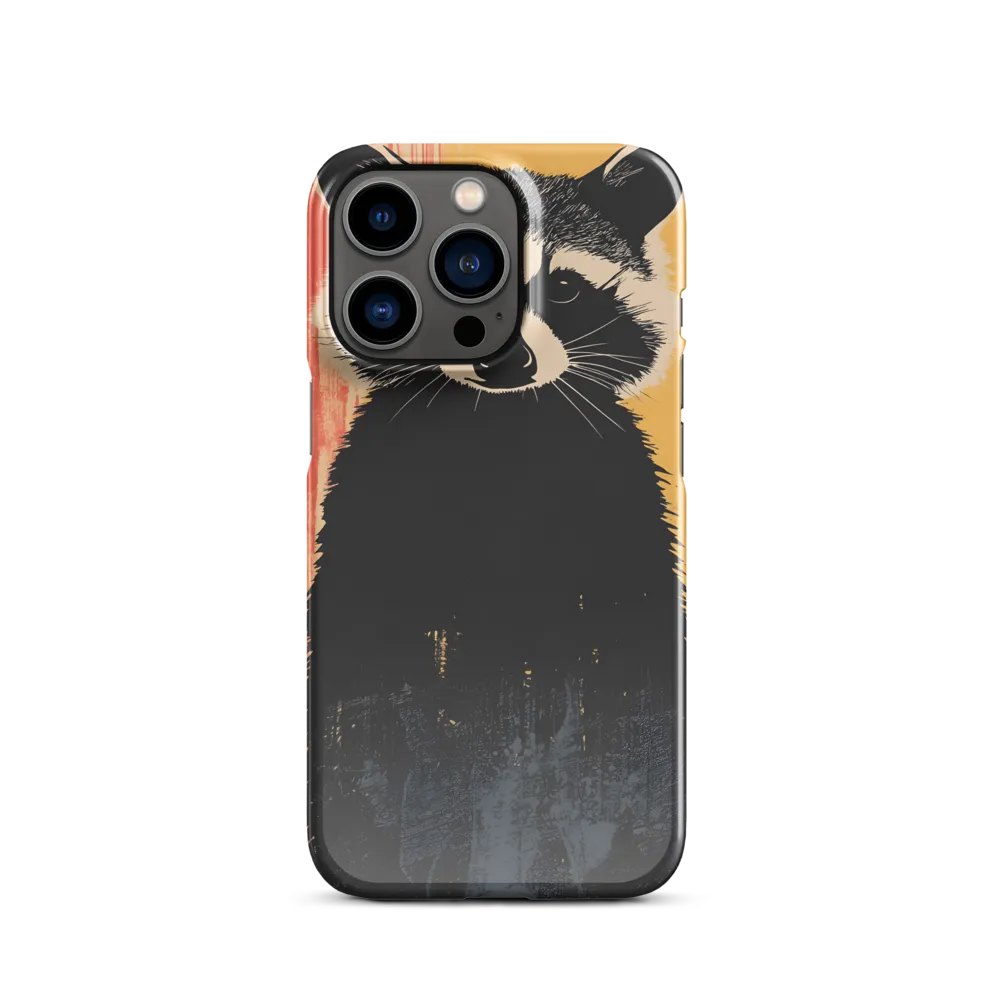 Whimsical Raccoon Portrait