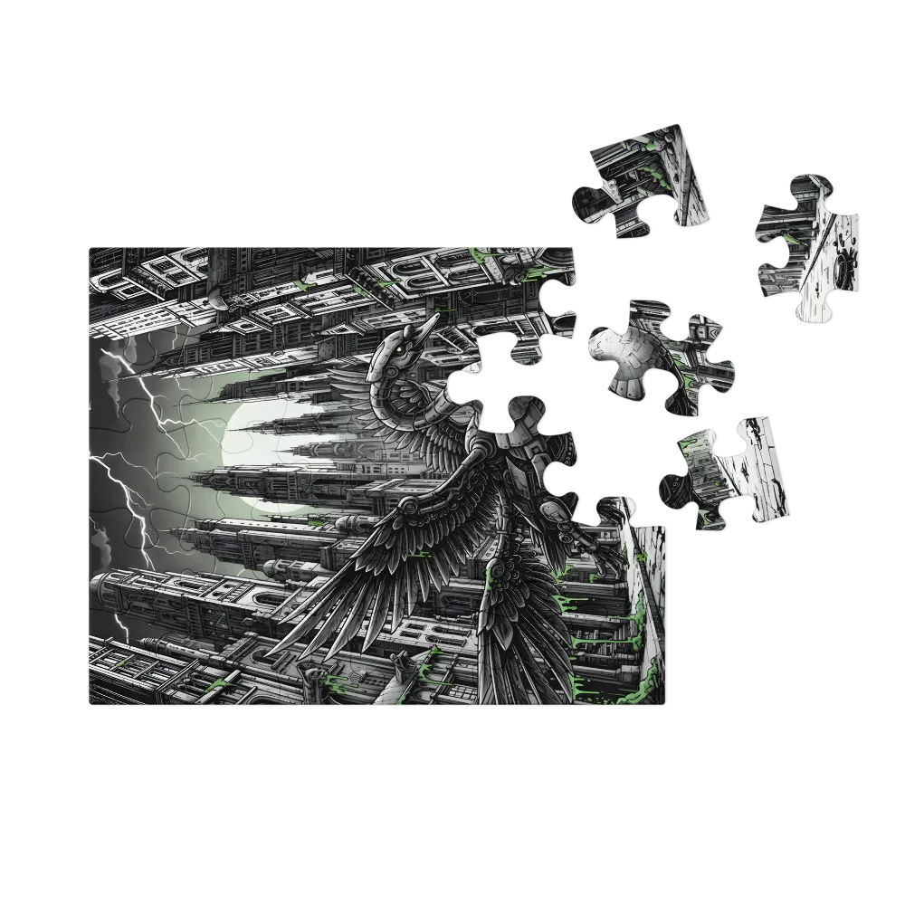 Clockwork Swan 
 Jigsaw Puzzle in Tin Box