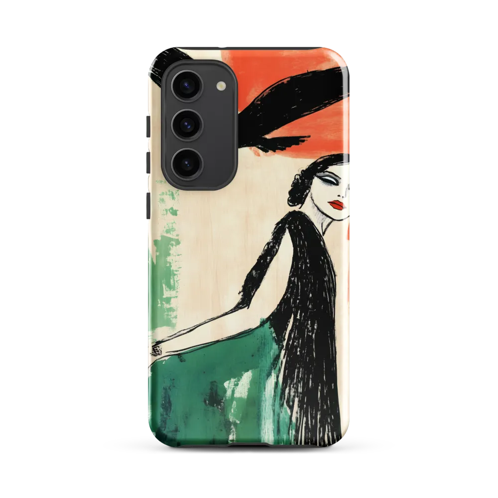 Elegance in Flight | Phone Case |  S23 Plus | Tough Case | Glossy