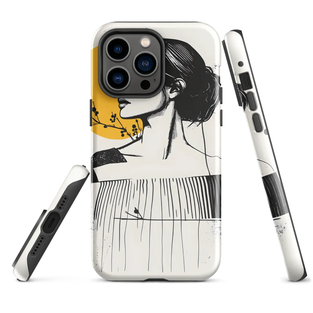 Whispers of Serenity | Phone Case |  14 Pro Max | Tough Case | Glossy