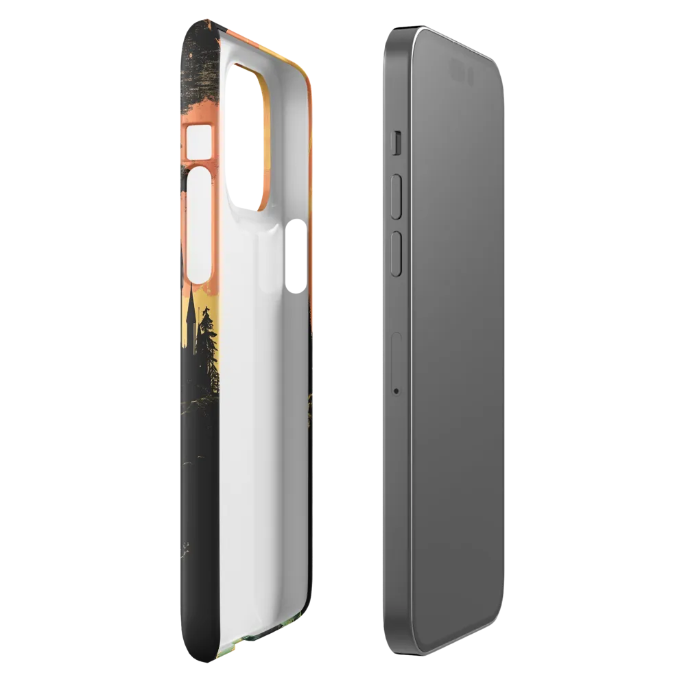 The Enchanted Bridge | Phone Case |  14 Pro Max | Snap Case | Glossy