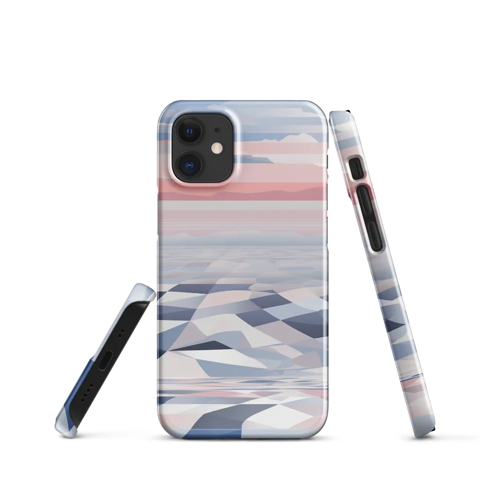 Serenity in Abstraction | Phone Case |  12 Mini | Snap Case | Glossy