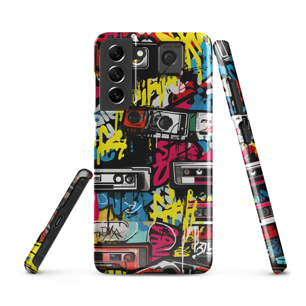Urban Nostalgia: A Retro Cassette Explosion