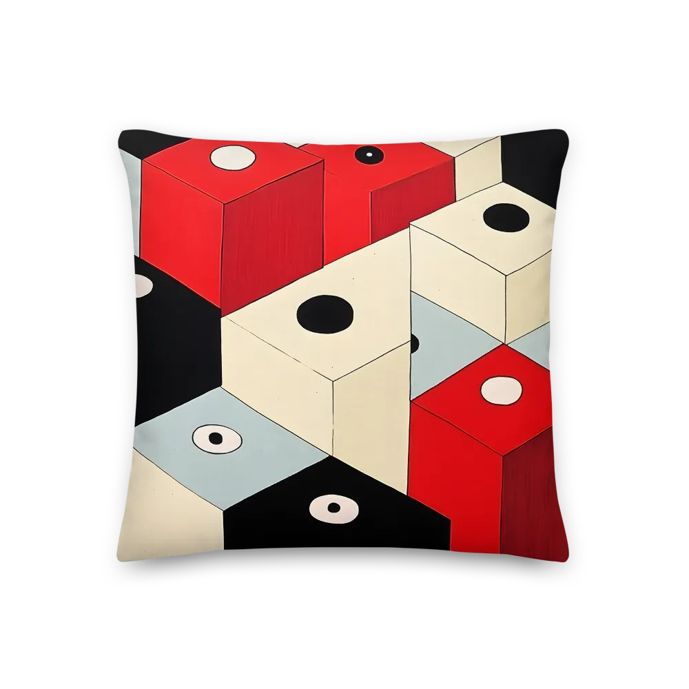 Dynamic Cubism | Pillow | 18″×18″