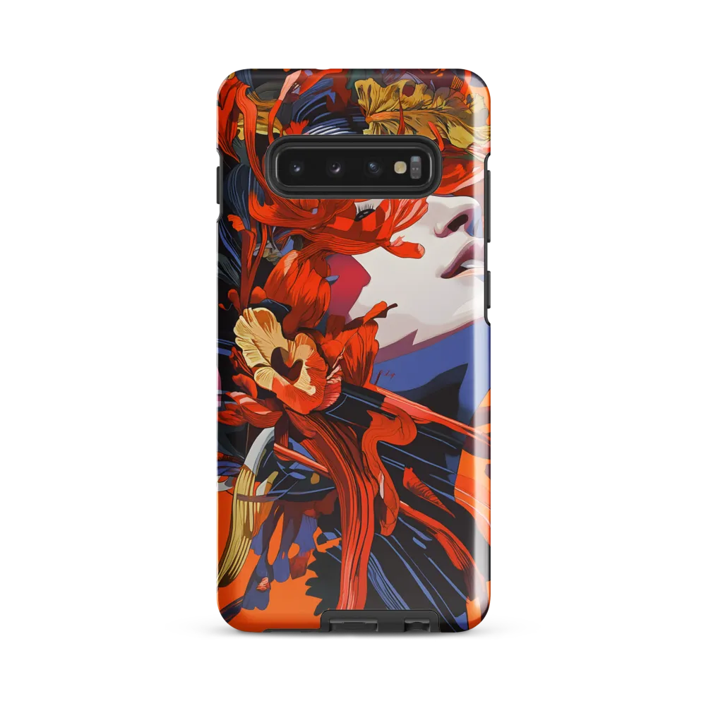 Floral Serenity | Phone Case |  S10 Plus | Tough Case | Glossy