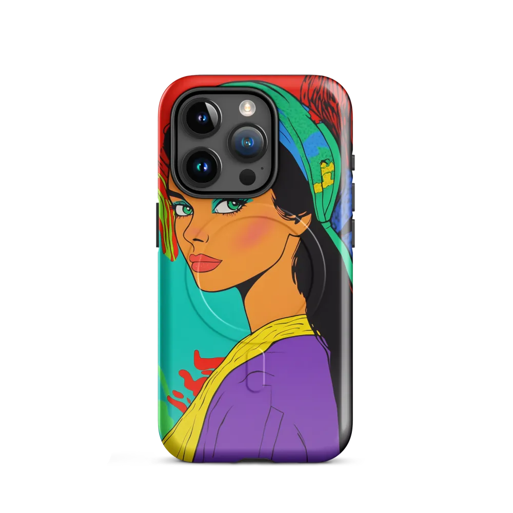 Vibrant Elegance | Phone Case |  15 Pro | MagSafe® Tough Case | Glossy