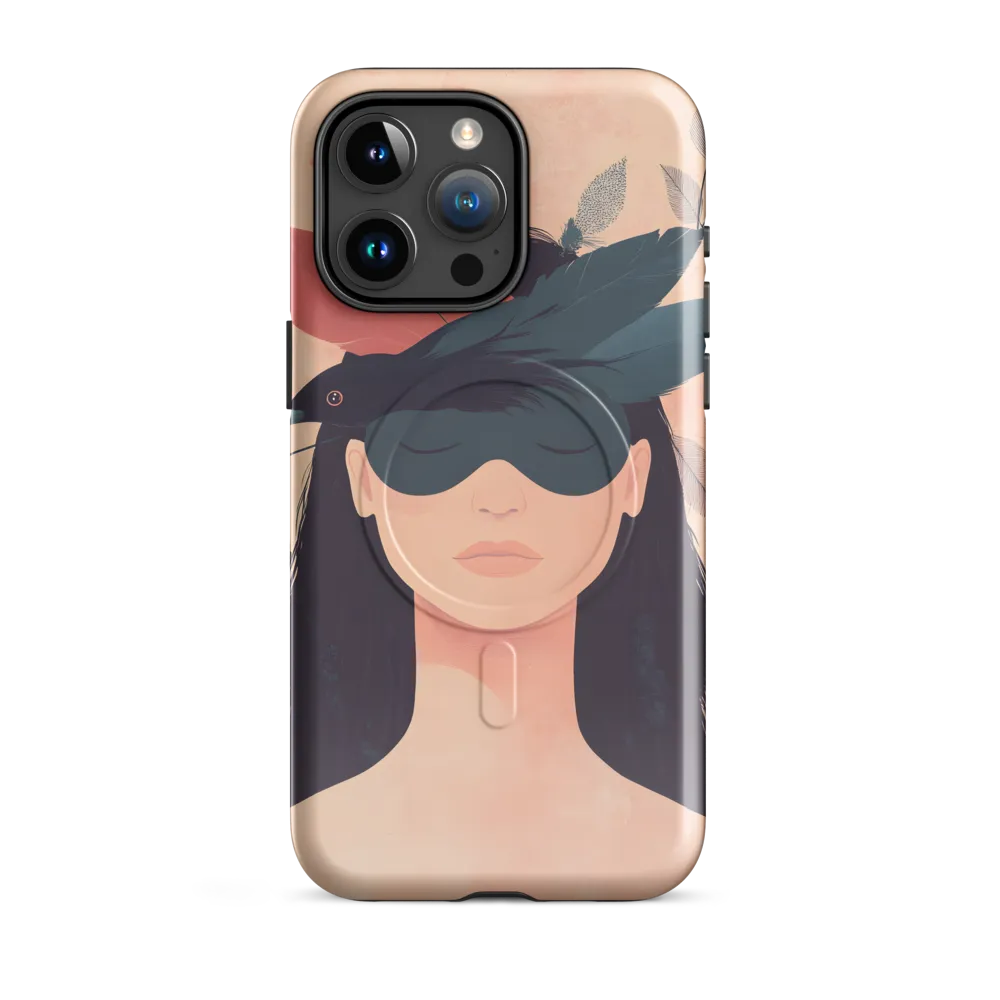 The Veil of Nature | Phone Case |  15 Pro Max | MagSafe® Tough Case | Glossy