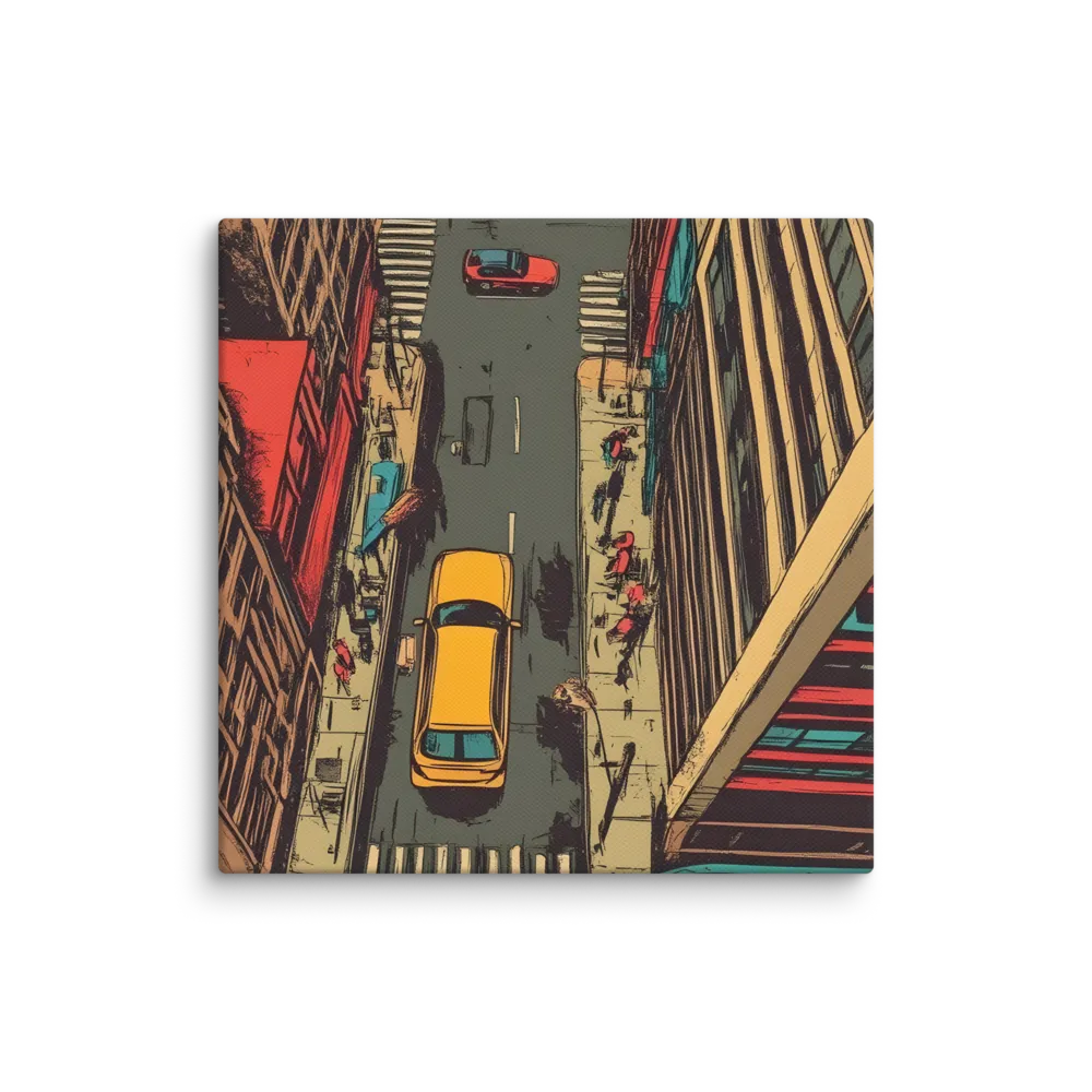 Urban Symphony | Canvas | 8″×8″