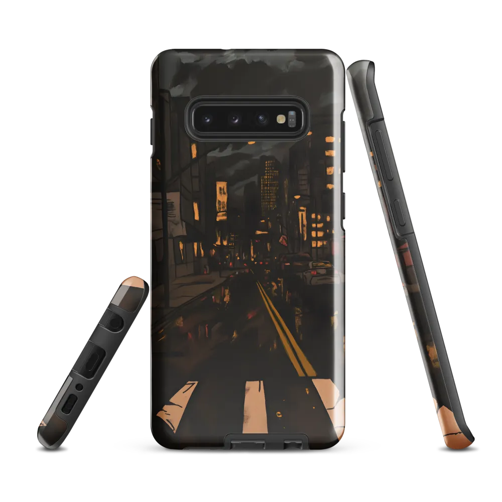 A Night in the Urban Jungle | Phone Case |  S10 Plus | Tough Case | Glossy