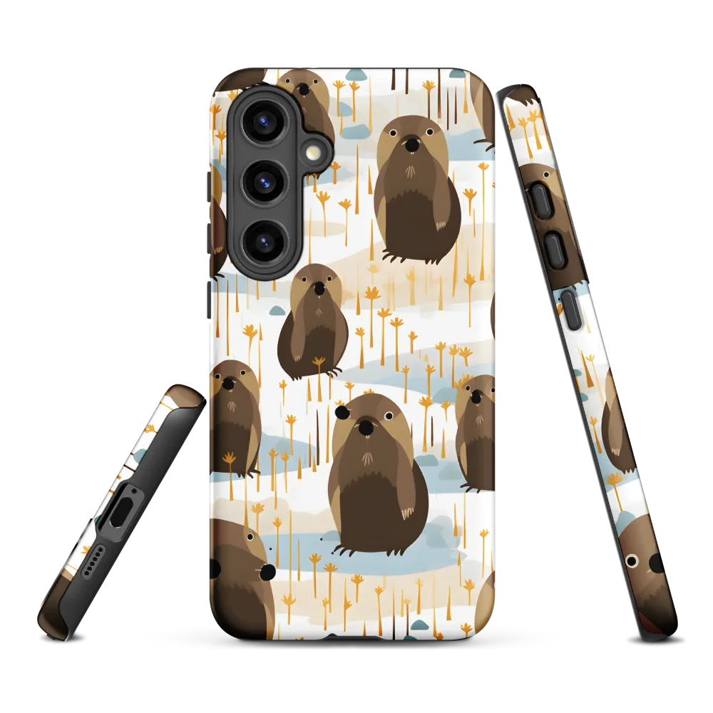Whimsical Waters: A Celebration of Otters and Seals