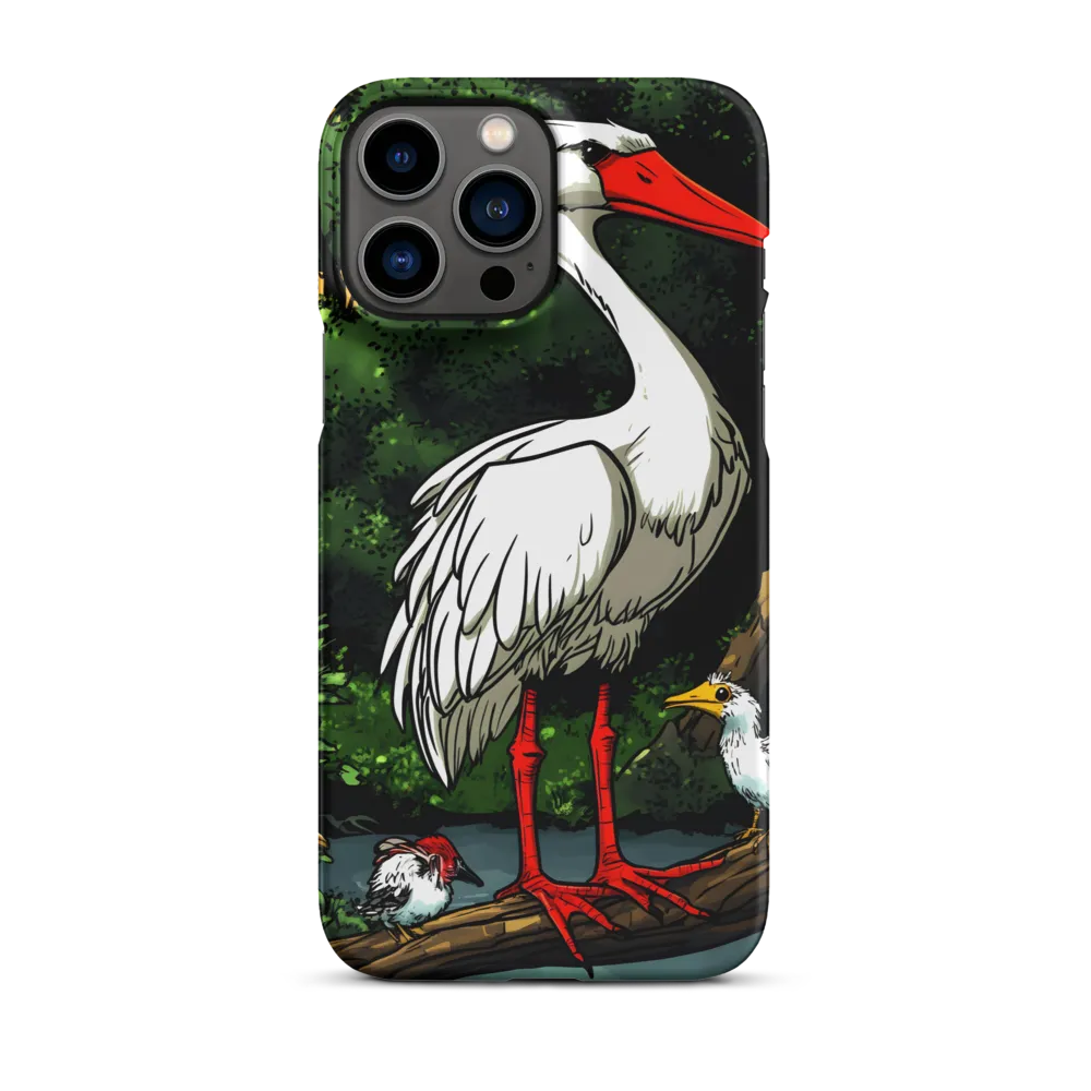 Unity in Nature: The Avian Gathering | Phone Case |  13 Pro Max | Snap Case | Matte