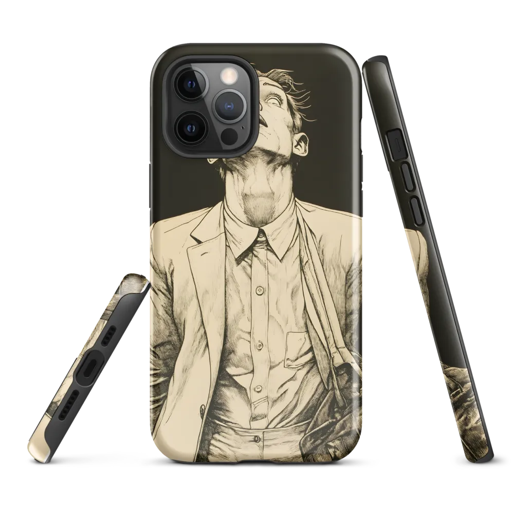 Desperate Gaze | Phone Case |  12 Pro Max | Tough Case | Glossy