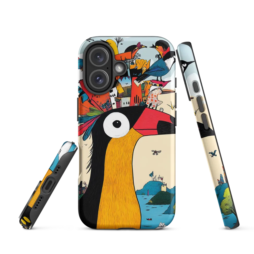 The Whimsical Birdscape | Phone Case