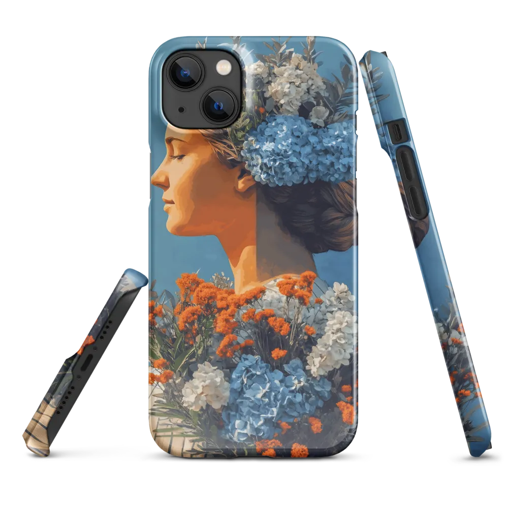 Floral Reverie: A Portrait of Serenity
