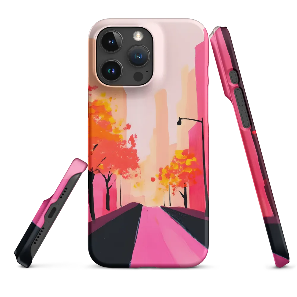 Autumn Serenity in the City | Phone Case |  16 Pro Max | Snap Case | Matte