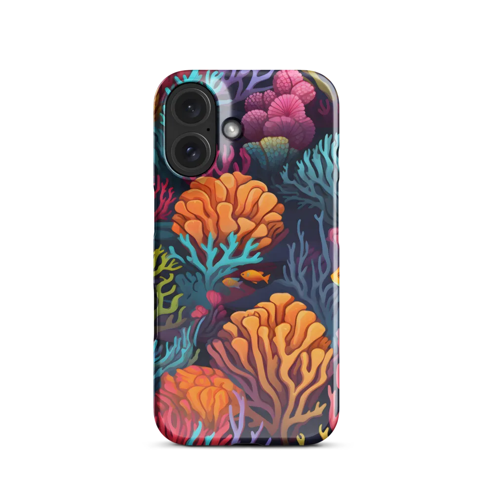 Underwater Harmony: A Coral Reef Wonderland | Phone Case |  16 | Snap Case | Glossy