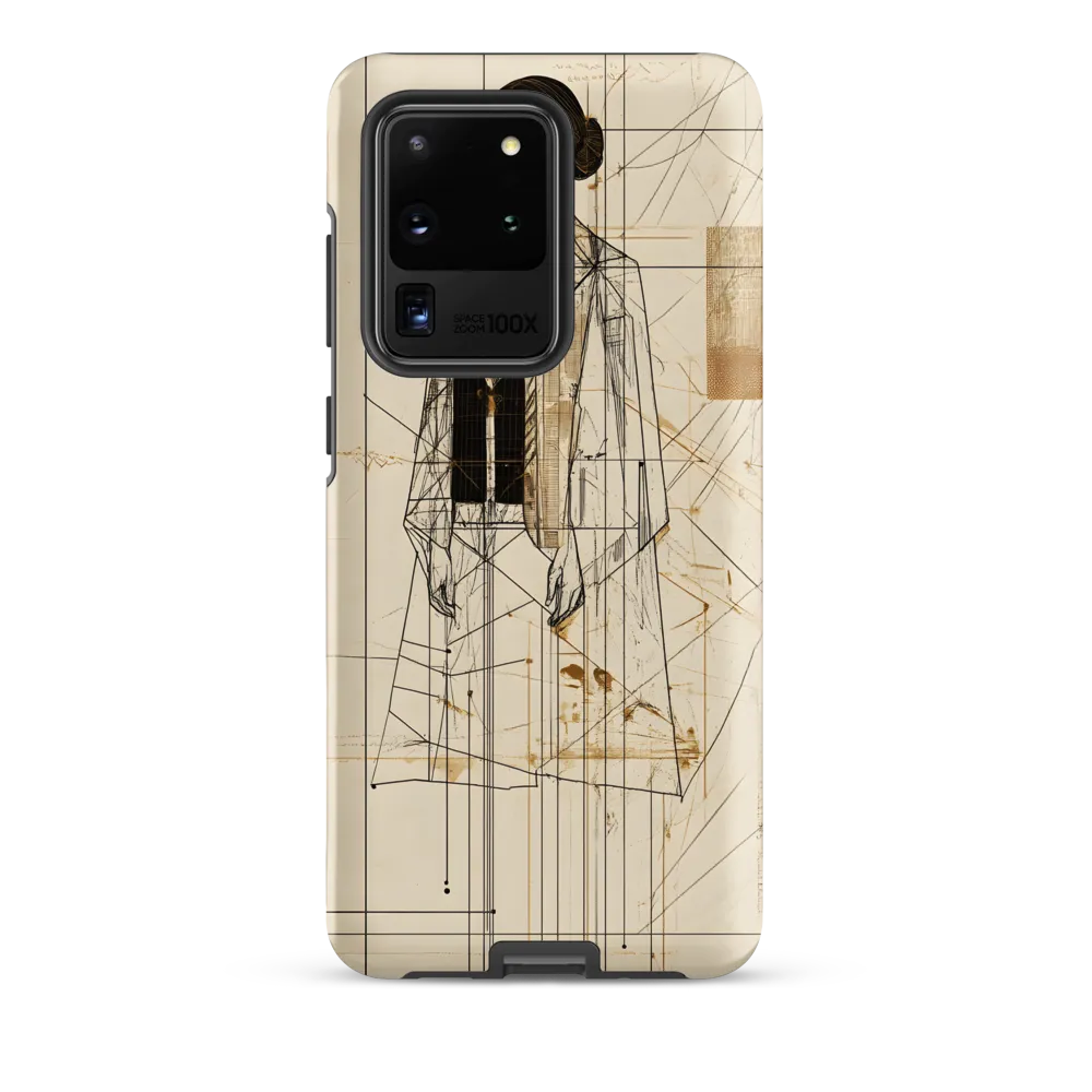 Elegance in Lines | Phone Case |  S20 Ultra | Tough Case | Matte
