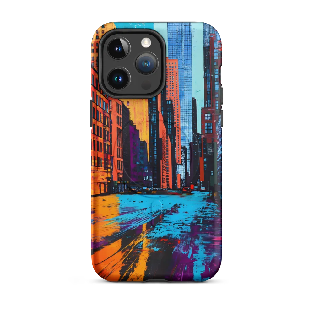 Vibrant Urban Horizons | Phone Case |  14 Pro Max | MagSafe® Tough Case | Matte