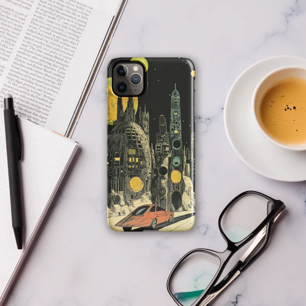 Odyssey in a Futuristic City | Phone Case |  11 Pro Max | Snap Case | Glossy