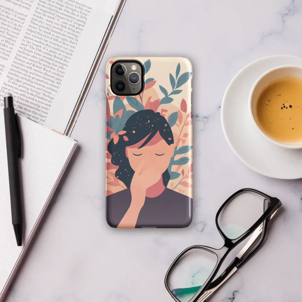 Whispers of Nature: A Serene Contemplation | Phone Case |  11 Pro Max | Snap Case | Glossy