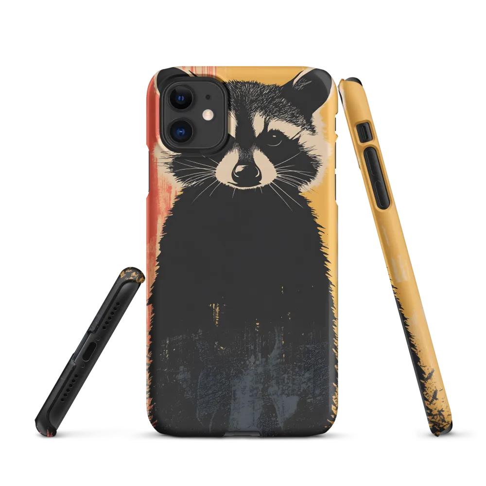 Whimsical Raccoon Portrait