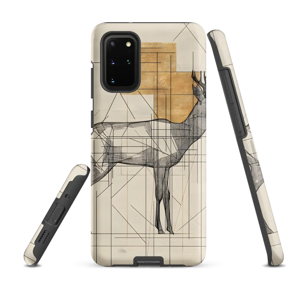 Geometric Elegance: The Majestic Deer