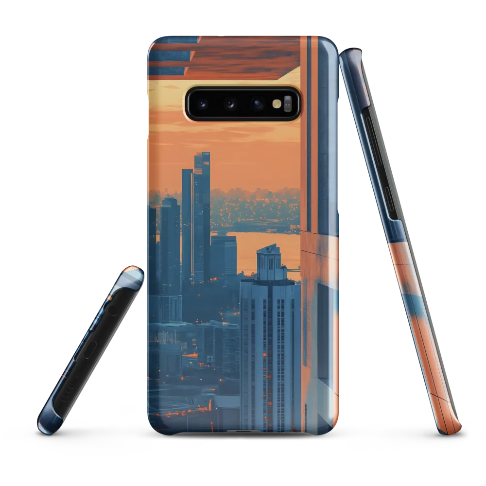 Urban Serenity: A Digital Perspective | Phone Case |  S10 Plus | Snap Case | Glossy