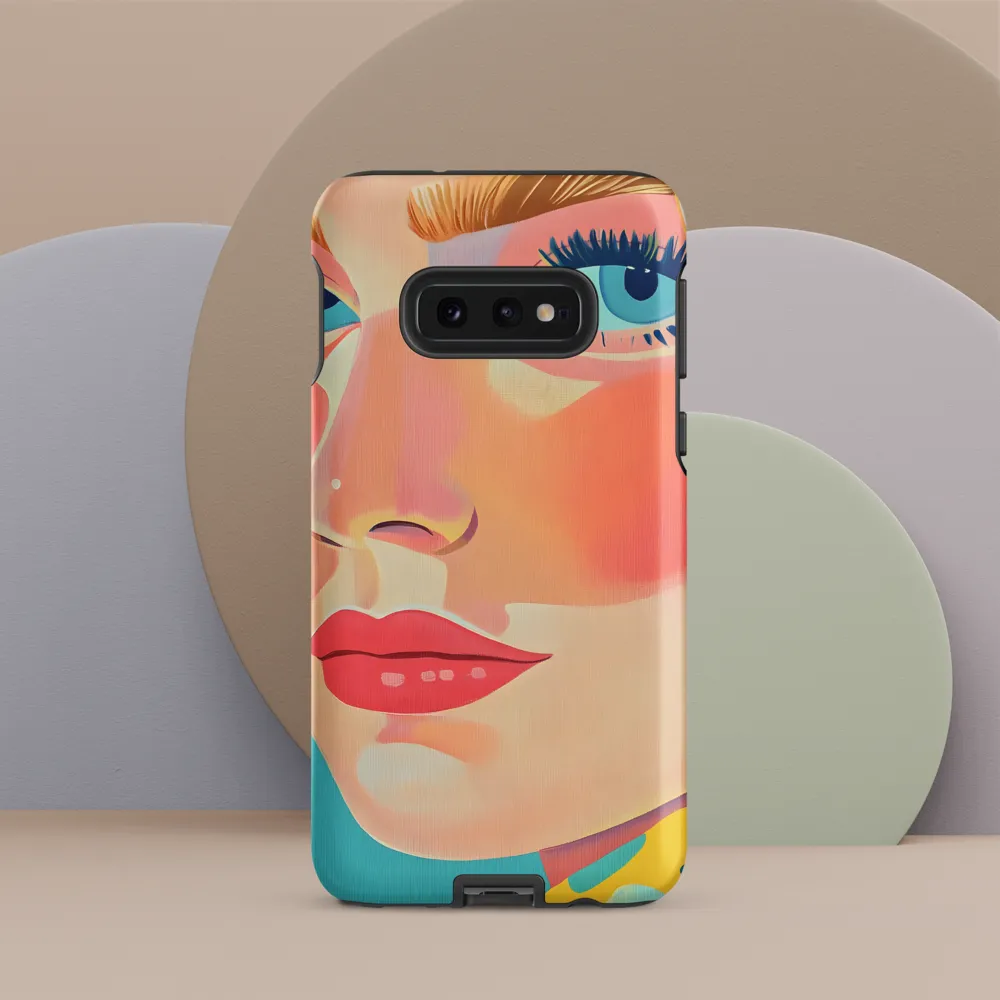 Vibrant Elegance: A Pop Art Portrait
