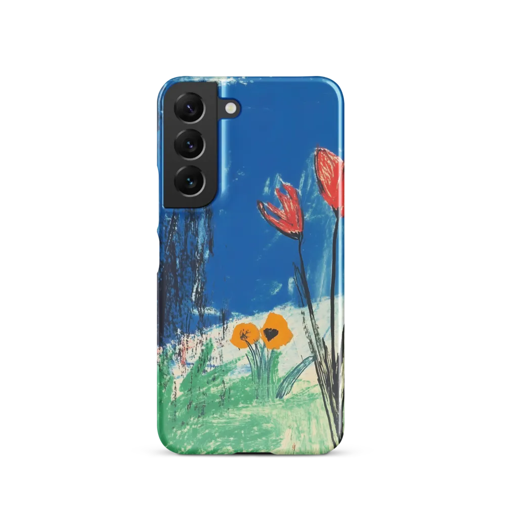Joyful Blossoms in Blue