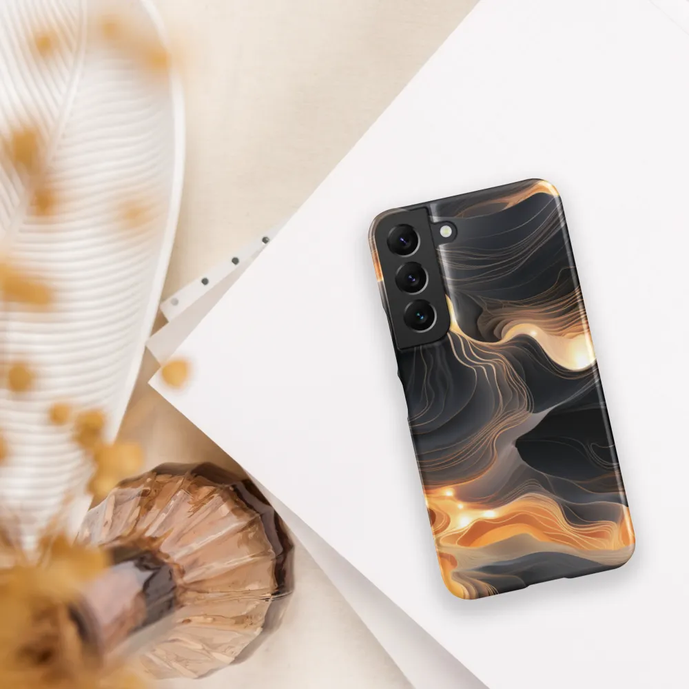 Fluid Harmony | Phone Case |  S22 | Snap Case | Matte