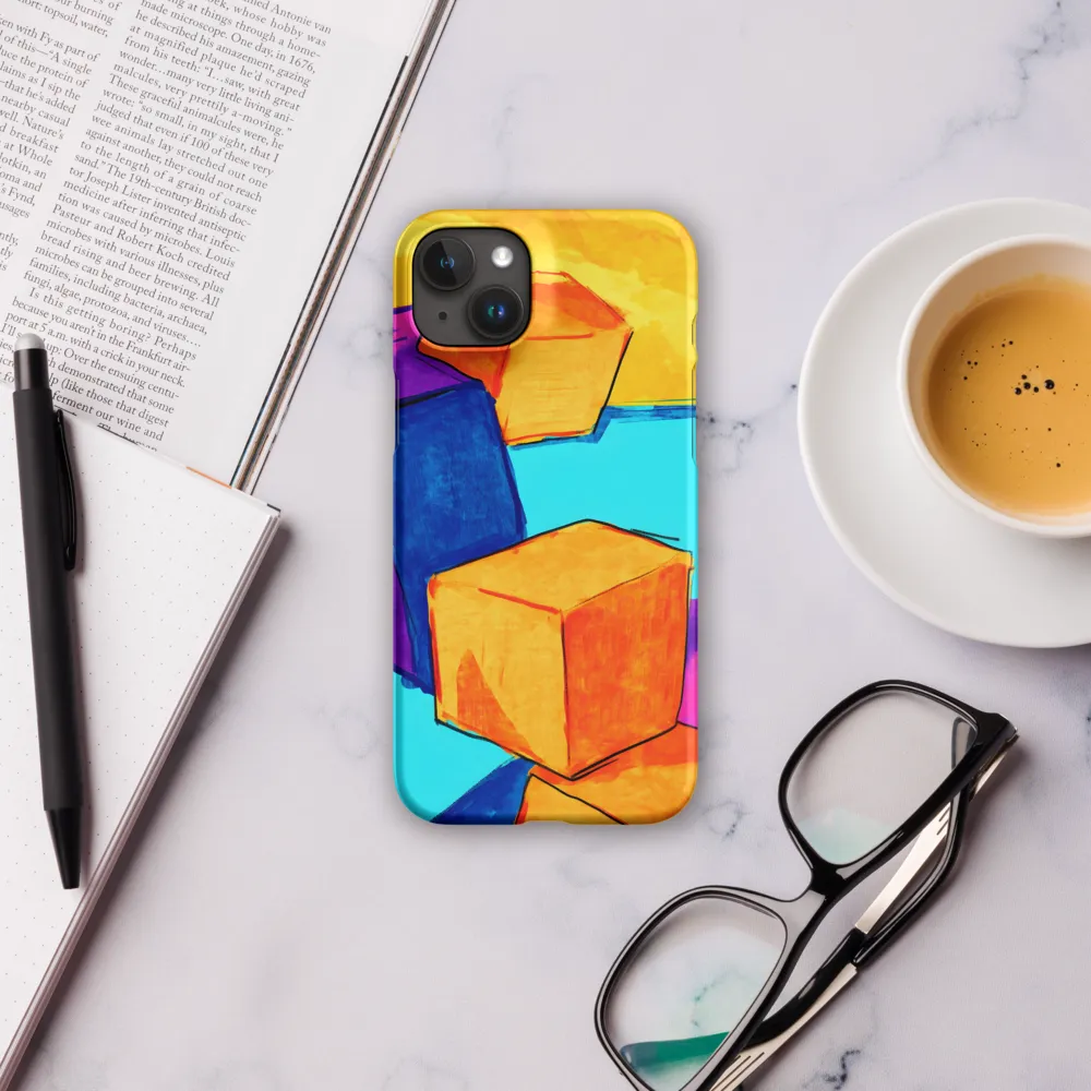 Playful Cubes in Vibrant Harmony
