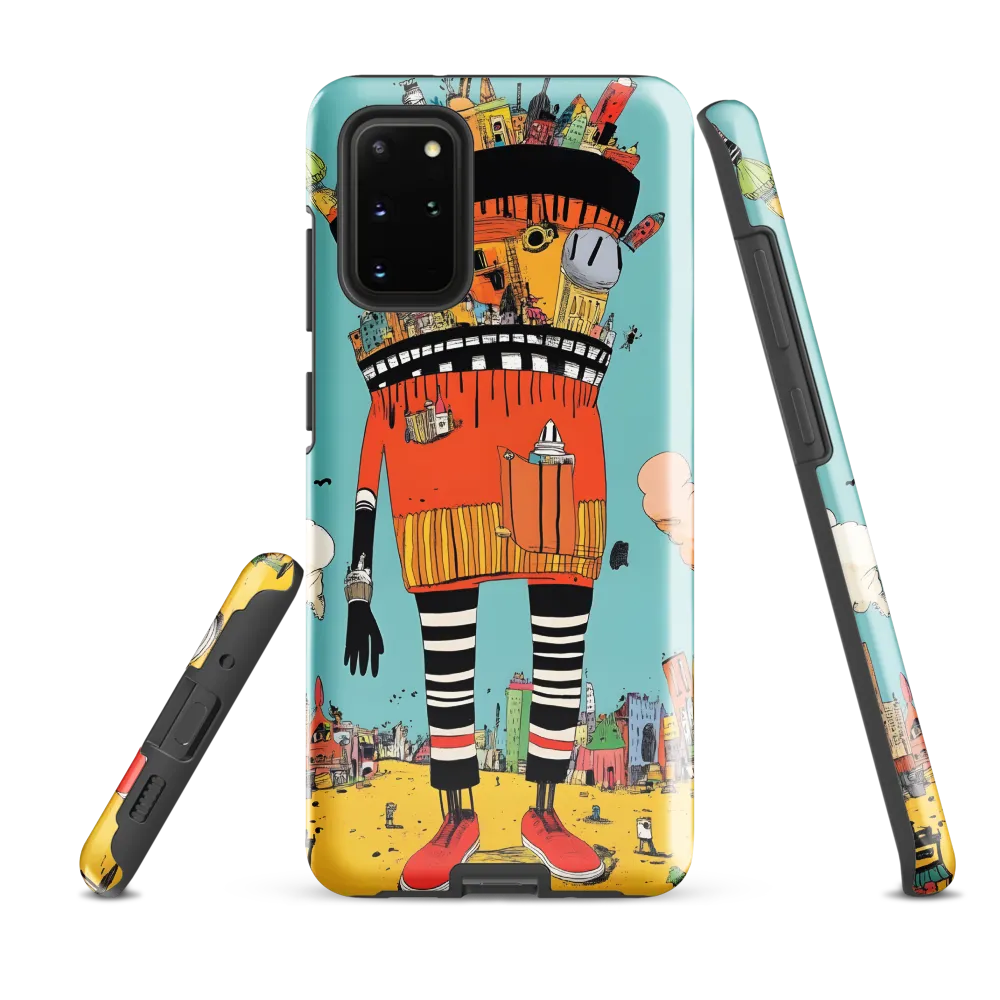 Urban Fantasia: A Whimsical Encounter | Phone Case |  S20 Plus | Tough Case | Glossy
