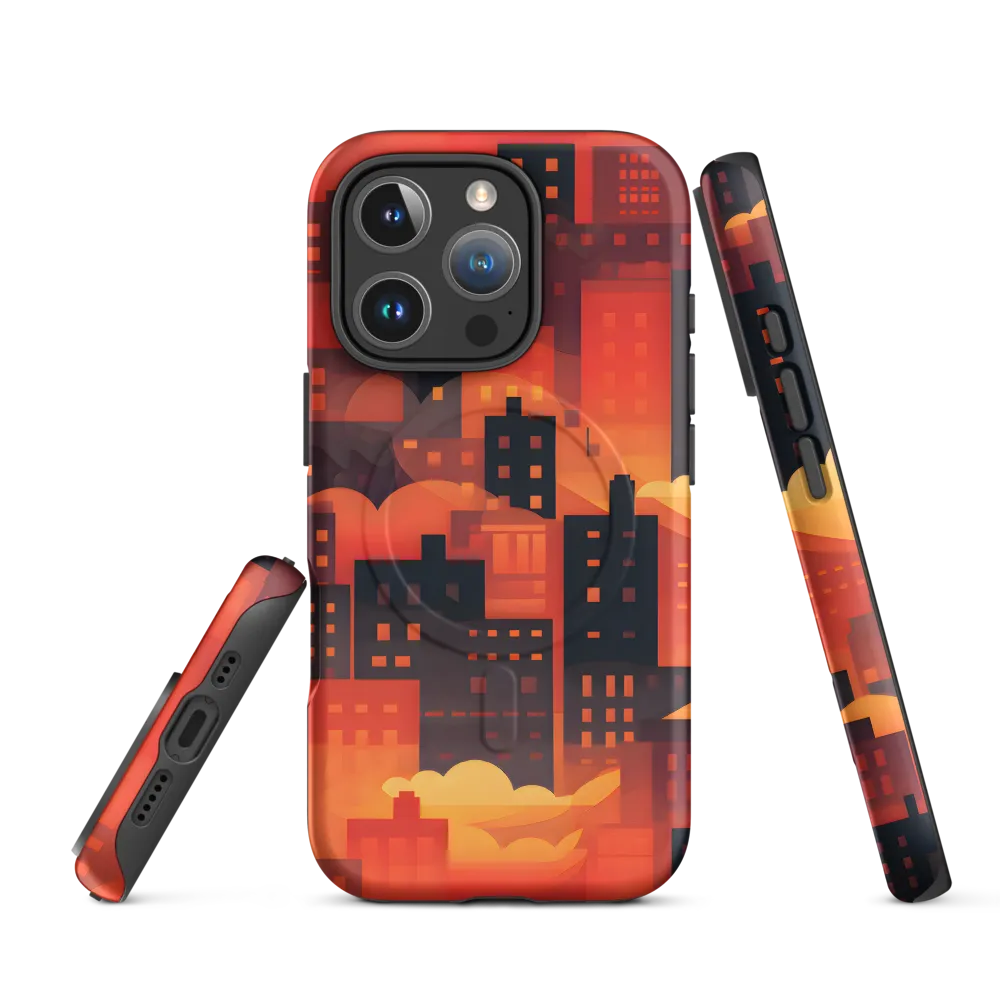 Radiance of the Urban Horizon | Phone Case |  16 Pro | MagSafe® Tough Case | Matte