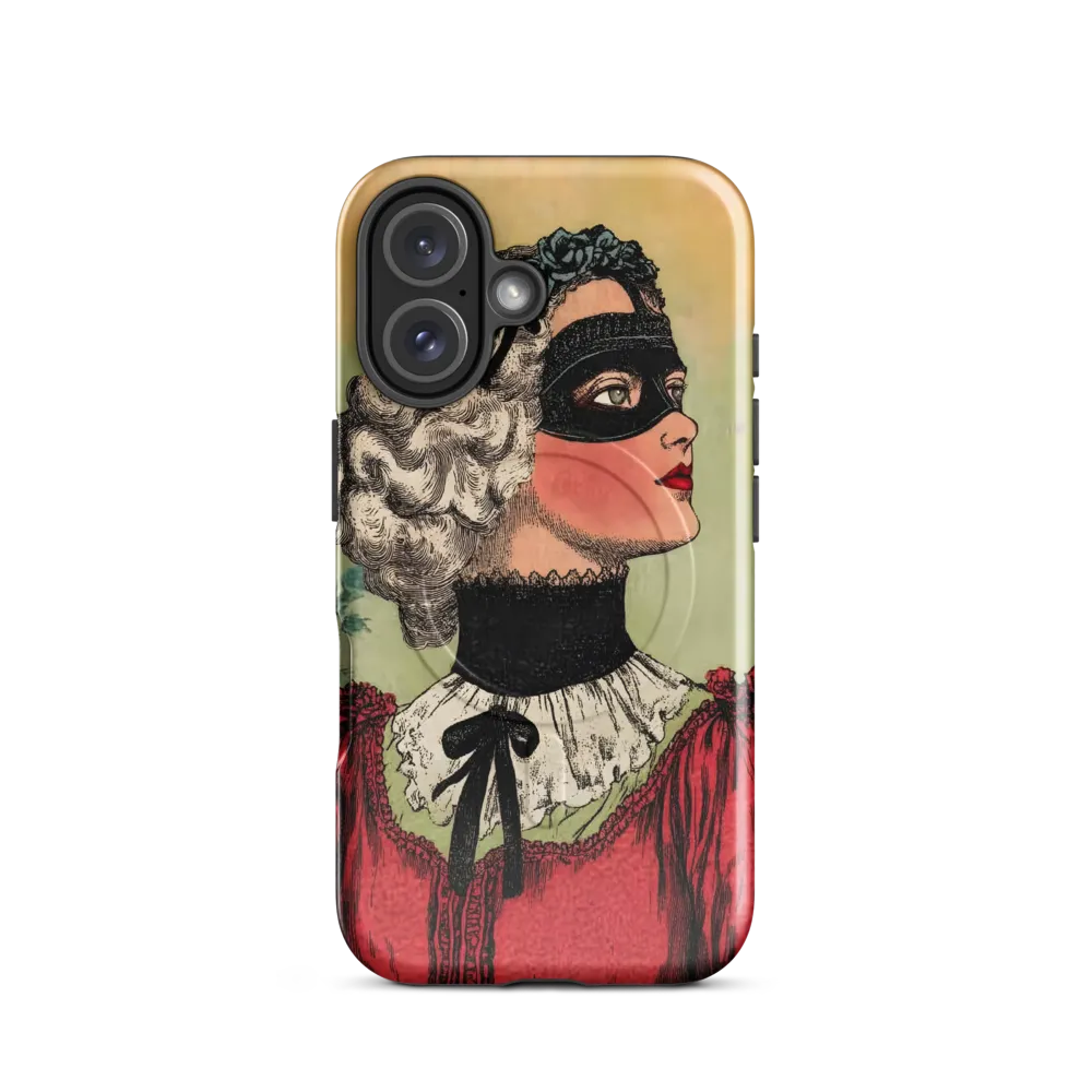 Masked Elegance | Phone Case |  16 | MagSafe® Tough Case | Glossy