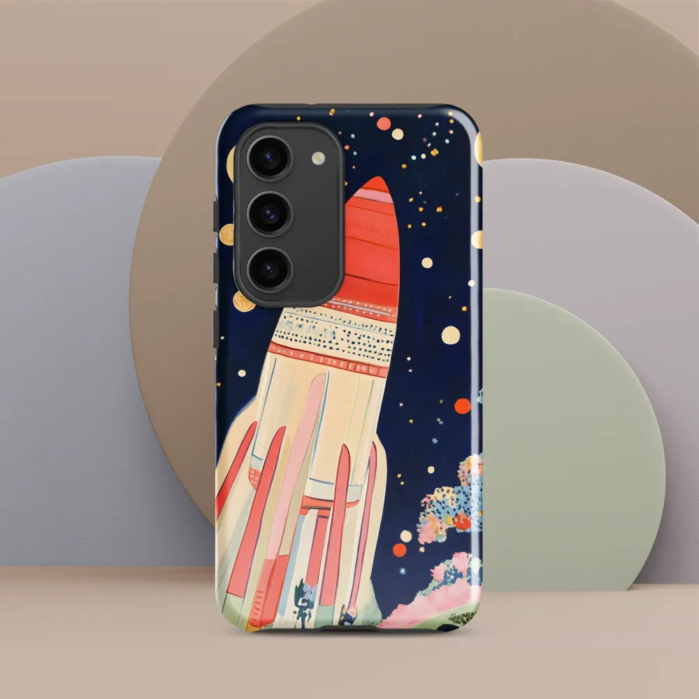 Cosmic Dreams: The Rocket's Journey