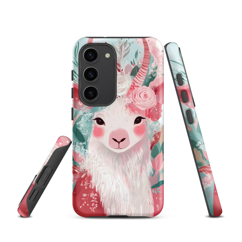 Spring Whimsy: The Floral Goat
