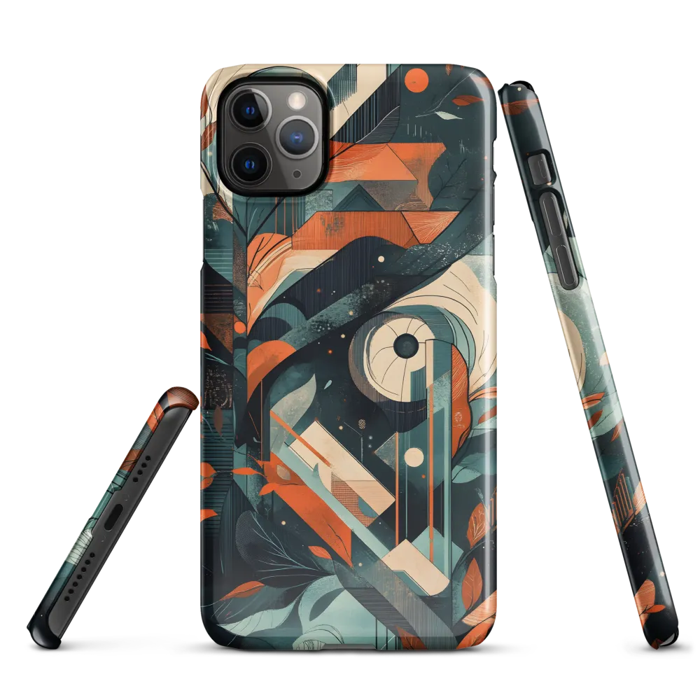 Nature's Geometric Dance | Phone Case |  11 Pro Max | Snap Case | Glossy