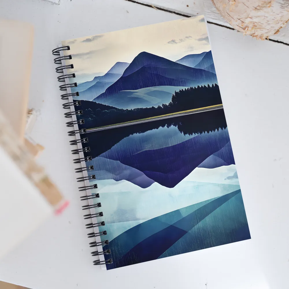 Reflections of Serenity | Spiral Notebook