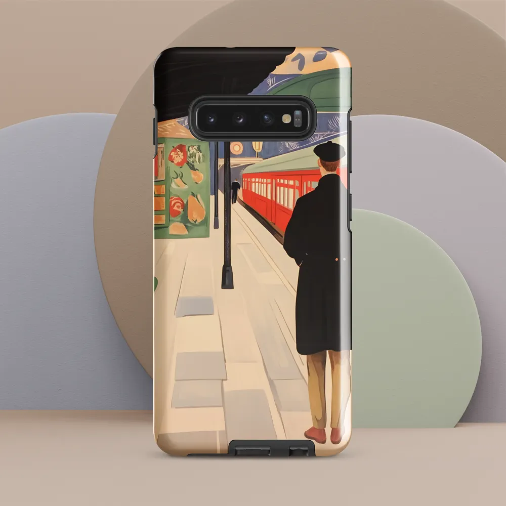 A Moment at the Station | Phone Case |  S10 Plus | Tough Case | Glossy